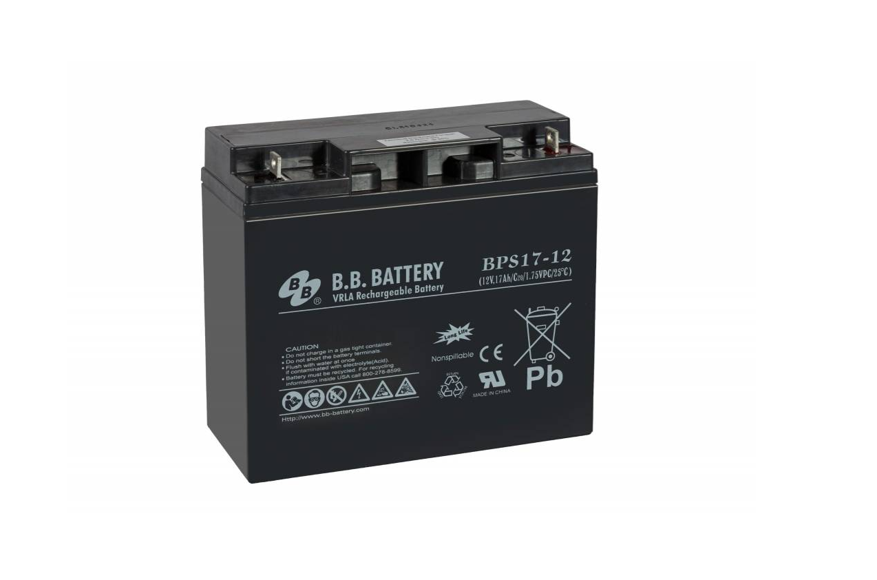 AKUMULATOR AGM BB Battery 12V-17Ah o żywotności 6-9 lat (VDS)