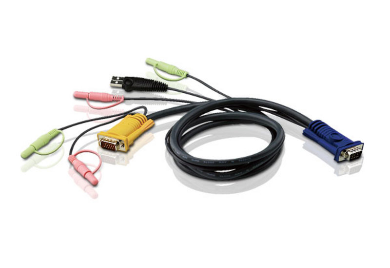 Aten Kabel KVM USB Audio 3,0m