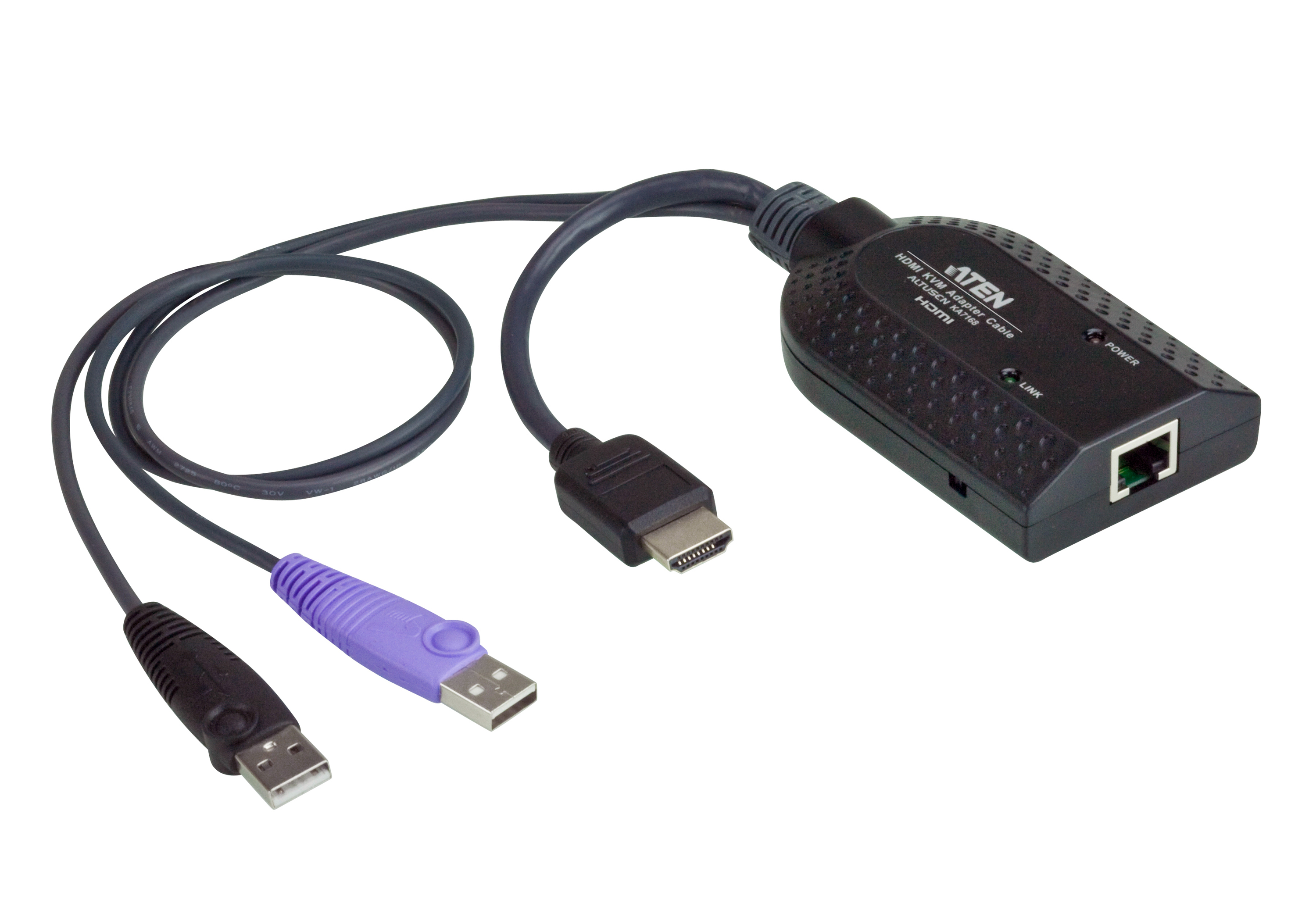 Aten Moduł KVM USB DisplayPort Virtual Media Smart Card Support