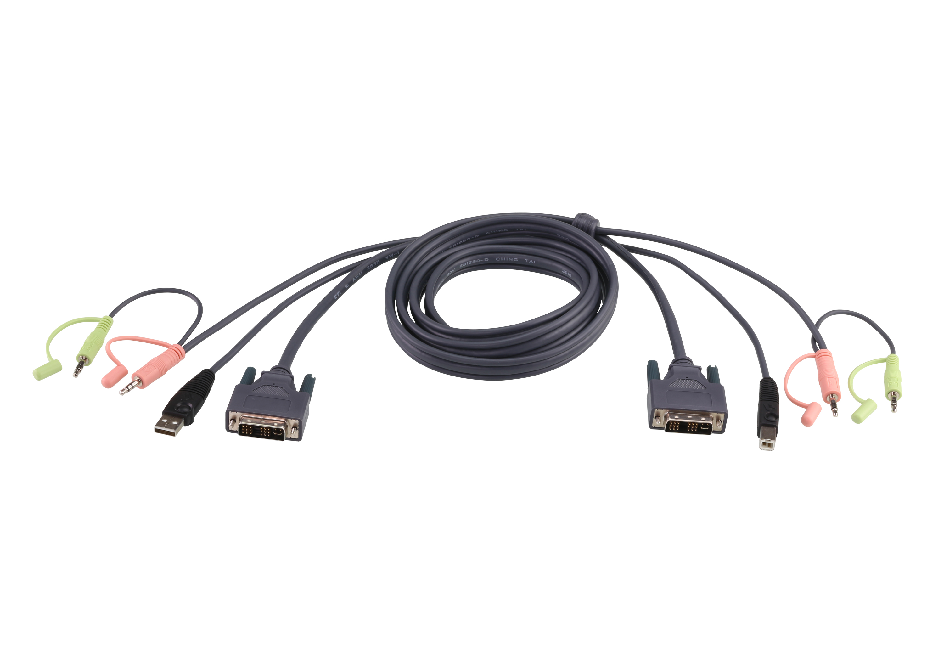 Aten Kabel KVM USB / DVI-I Singlel Link 3,0m