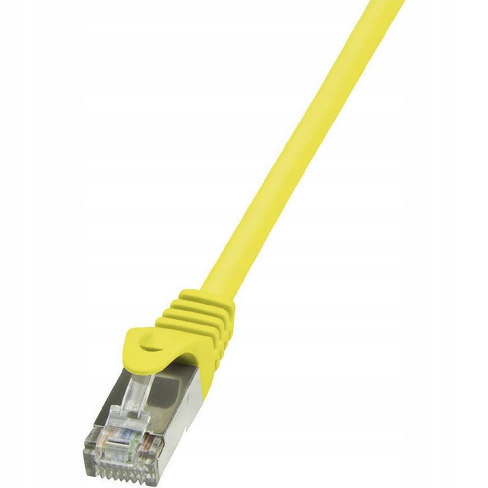 LogiLink Patchcord F/UTP żółty kat.5e PVC  2m