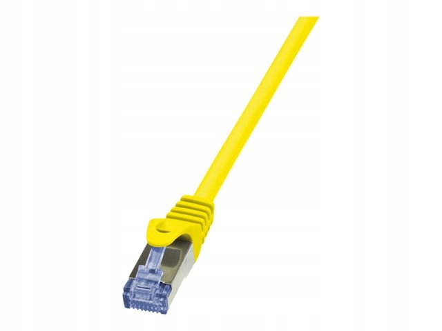 LogiLink Patchcord S/FTP żółty kat.6A LSZH  3,0m.