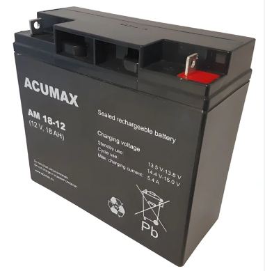 ACUMAX Akumulator 12V AM 18Ah żywotność: 6-9 lat