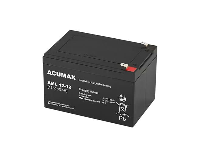 ACUMAX Akumulator 12V AML 12Ah żywotność: 10-12 lat