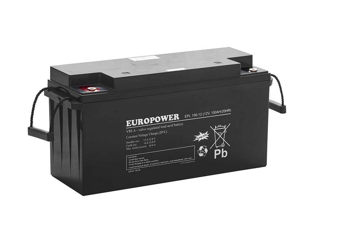 EUROPOWER Akumulator 12V EPL 150Ah żywotność: ponad 12 lat