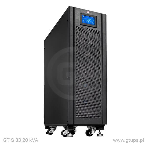 GT UPS S 33 Tower; 20kVA/18kW; On-Line; 40x9Ah