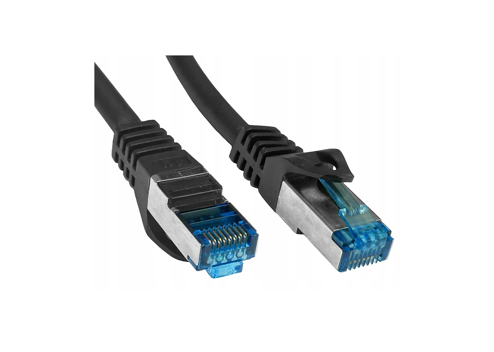 LogiLink Patchcord zewnętrzny czarny (outdoor) S/FTP Kat. 6A 40m PVC+PE