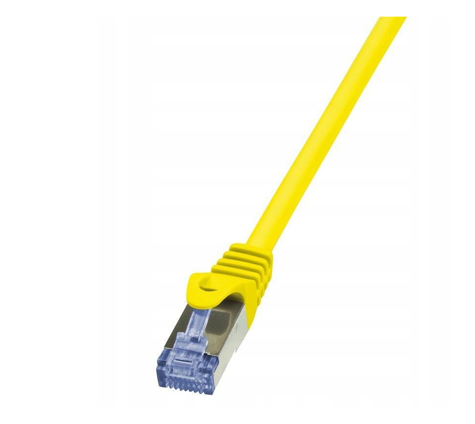 LogiLink Patchcord F/UTP żółty kat.5e PVC  3m