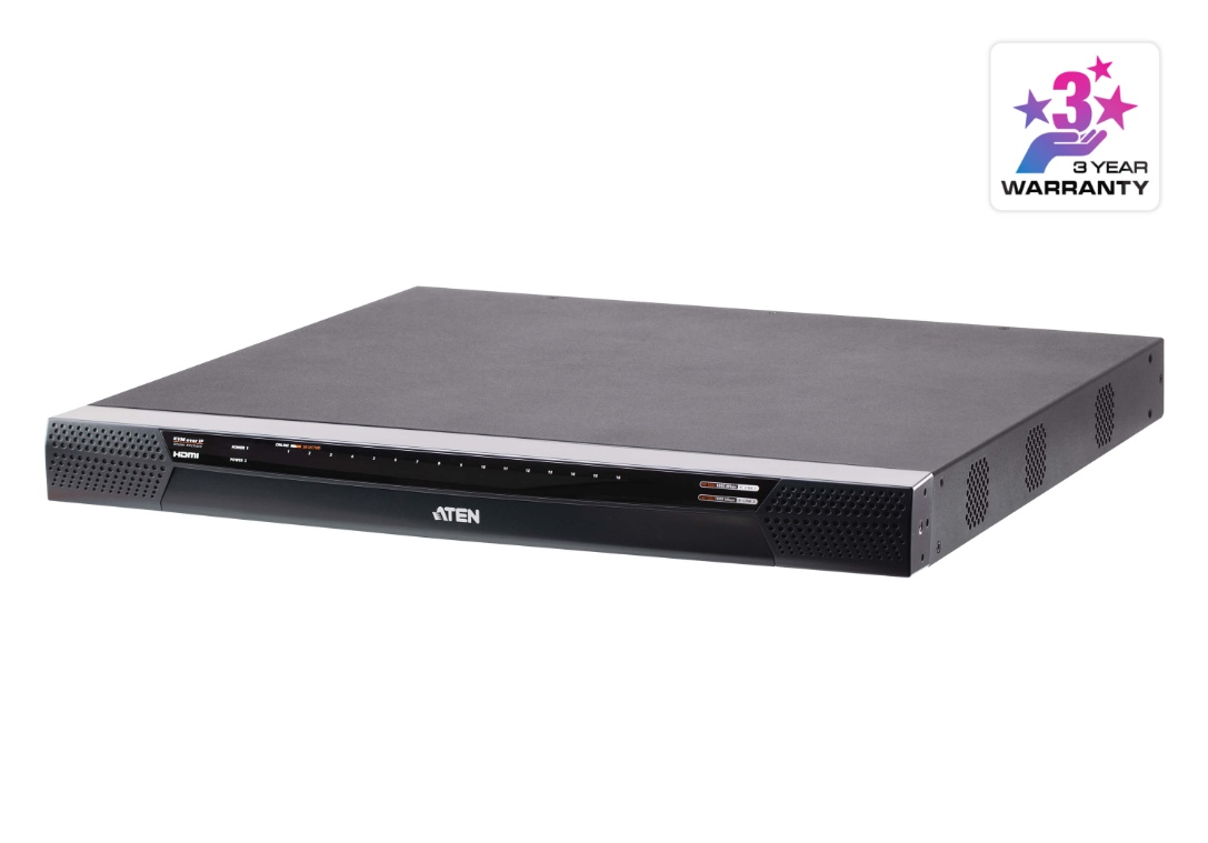Aten Przełącznik KVM over IP 2/16 port Kat.5 (1920x1200) Virtual Media