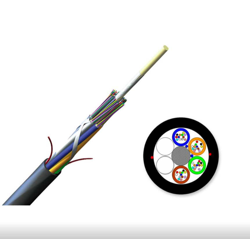 Corning kabel zewnętrzny jednomodowy A-DQ(ZN)2Y 48F E9 CT