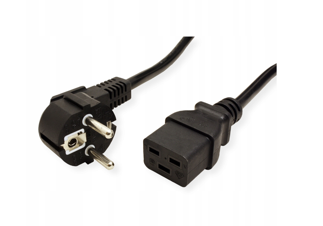 GT Networks kabel zasilający Schuko IEC320-C19 2m 16A