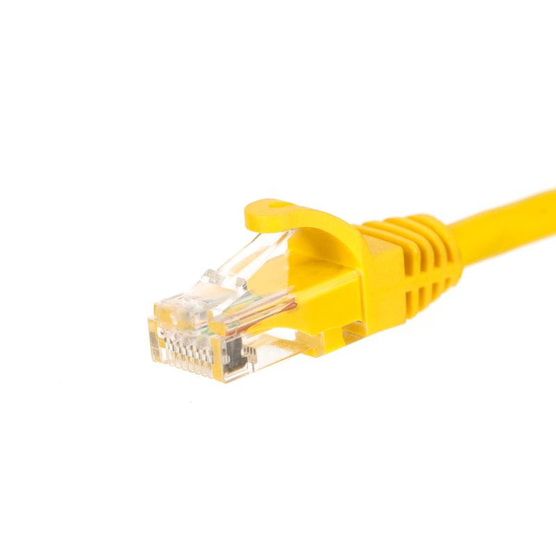 Telegärtner Patchcord U/UTP żółty kat.5 PVC 10,0m