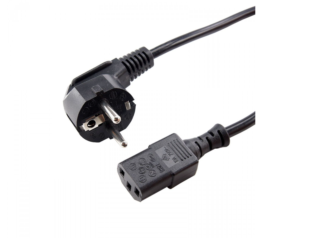 GT Networks Kabel zasilający  0.6m 230V - C13 10A