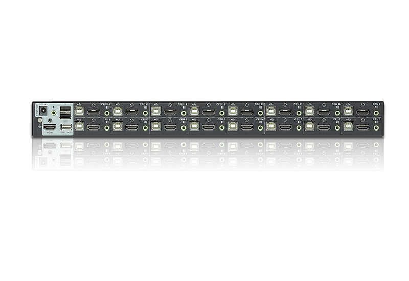 Aten Rackowy przełącznik KVM 16 port HDMI Audio