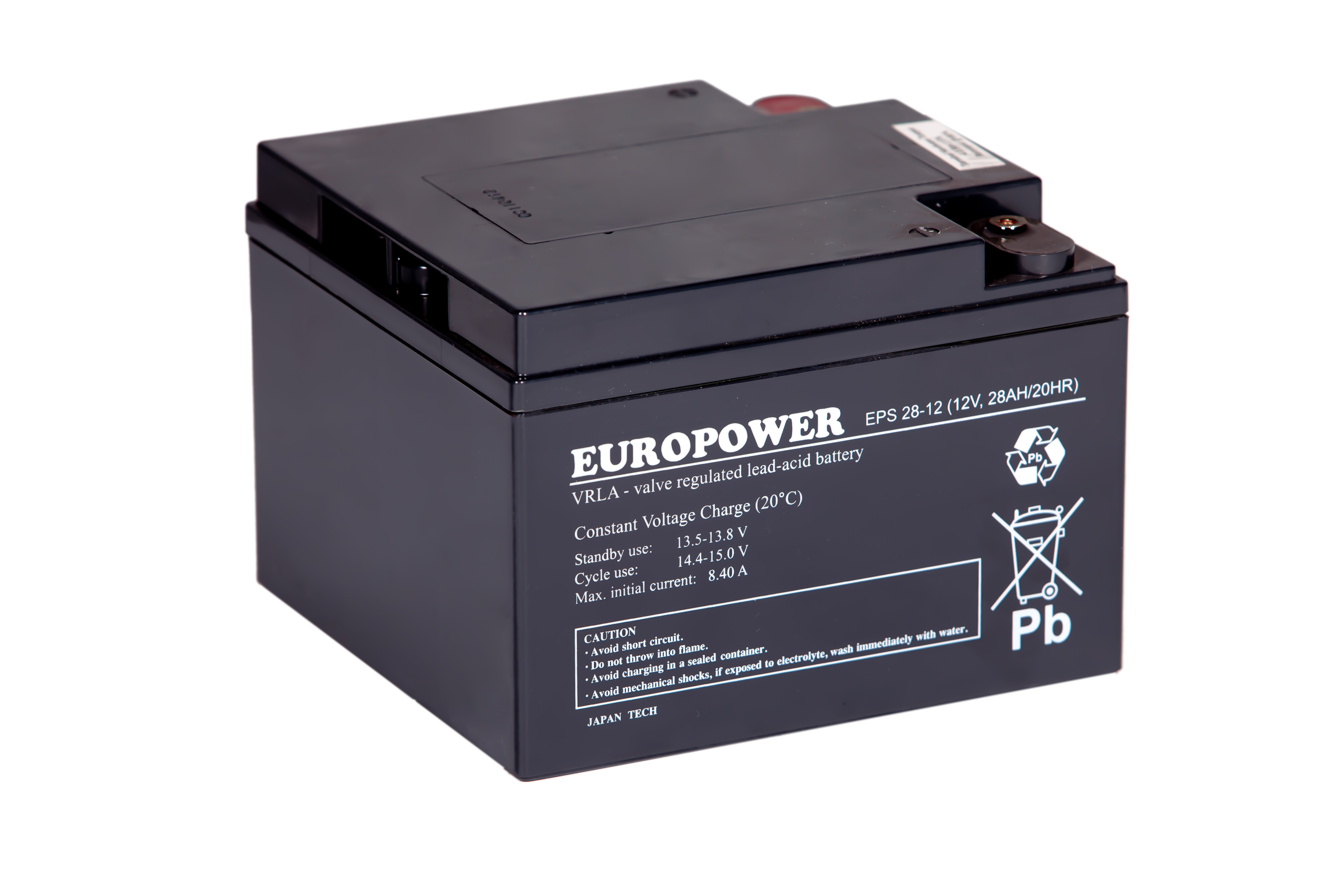 EUROPOWER Akumulator 12V EPS 28Ah żywotność: 10-12 lat