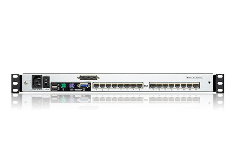 Aten Przełącznik KVM LCD 17" 16 port Kat.5 Dual Rail stackowalny