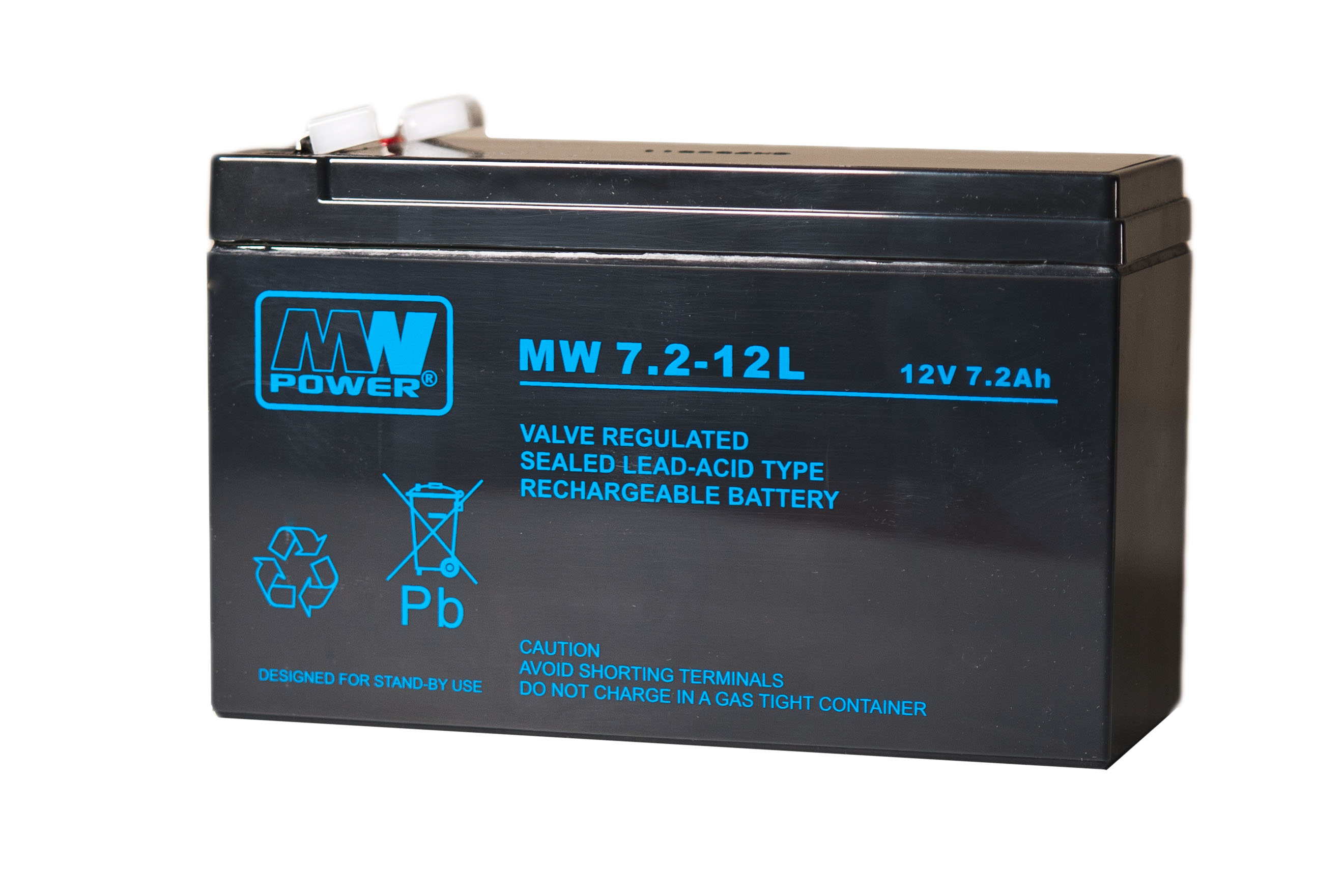 MW Power Akumulator 12V MW 7,2Ah żywotność: 6-9 lat terminal T2