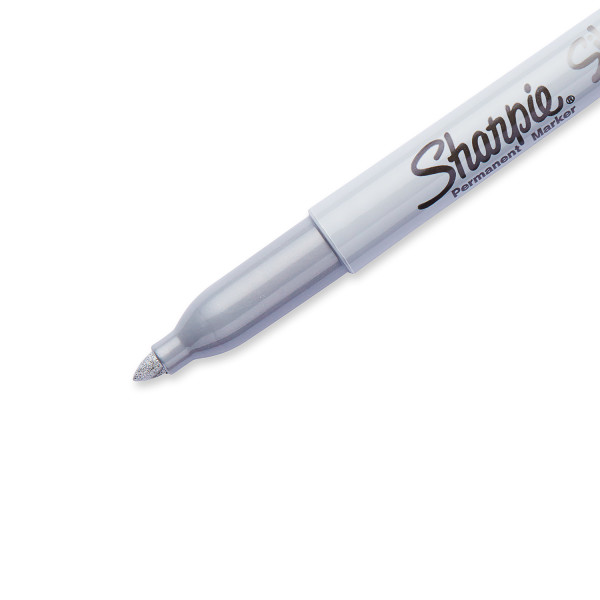 Sharpie Pisak trwały Fine srebrny/metaliczny 1,0mm (blister)