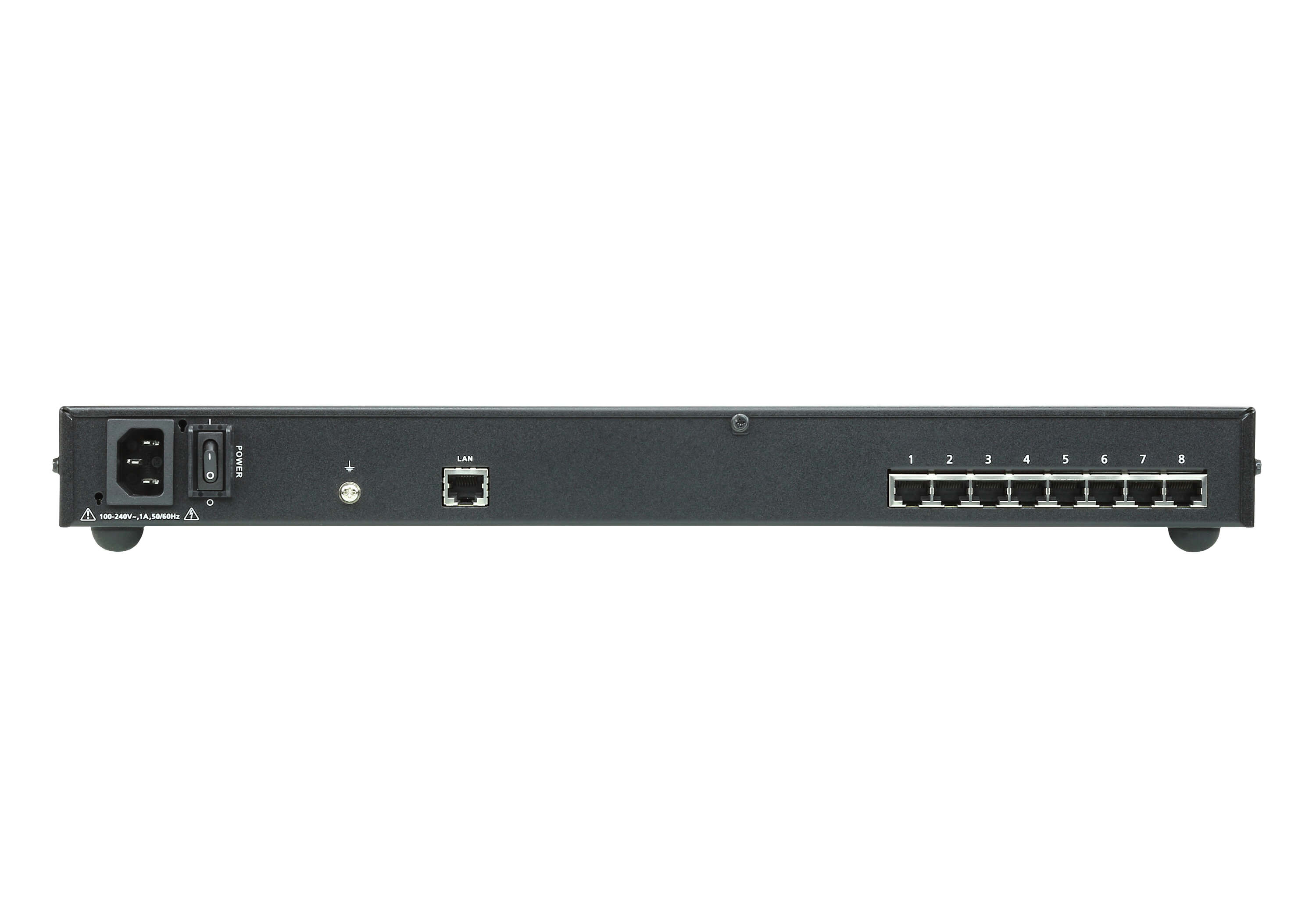 Aten Przełącznik Konsoli Serial 8-Port  Cisco pin-outs and auto-sensing DTE/DCE function