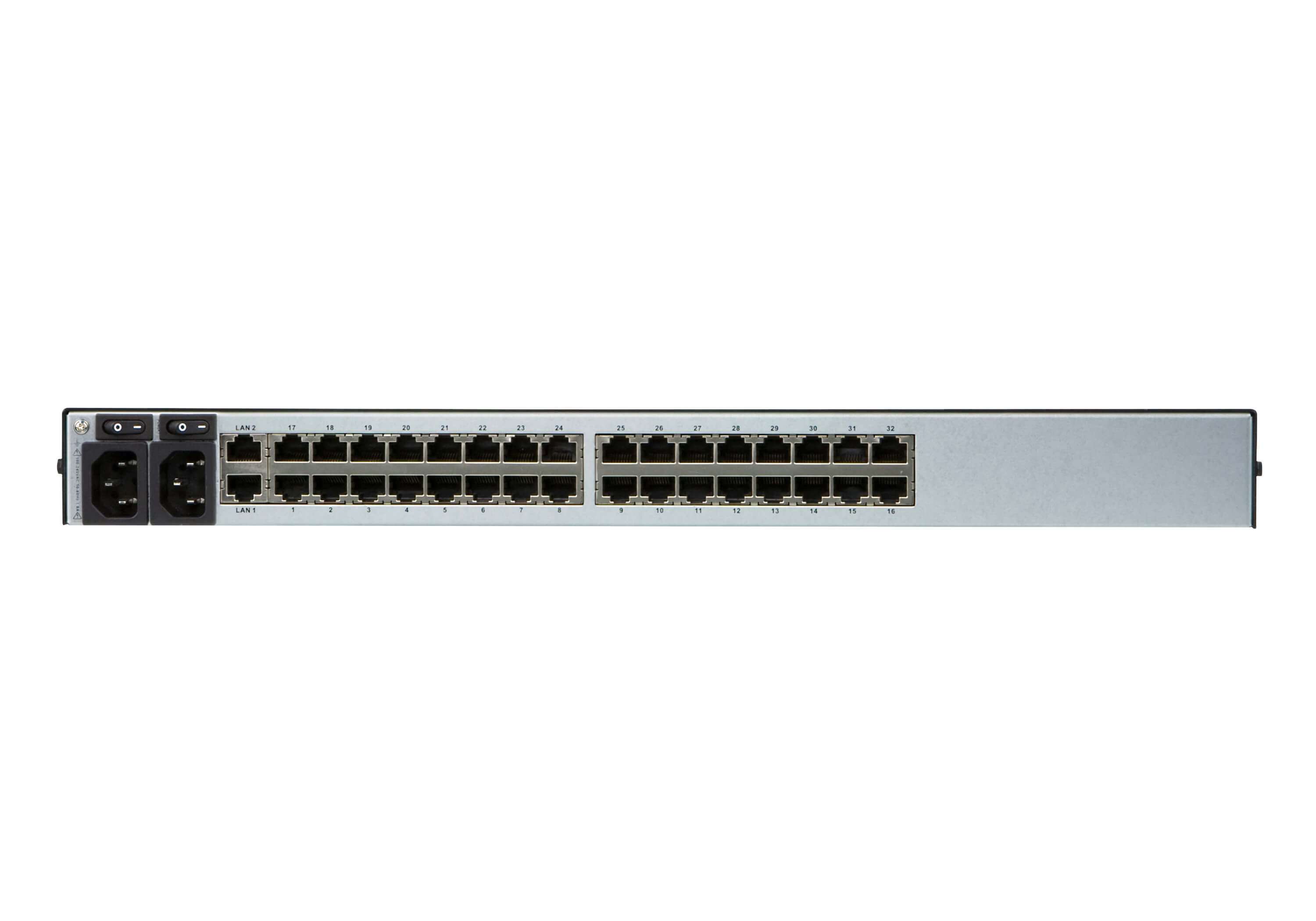 Aten Przełącznik Konsoli Serial 32-Porty dual-power Cisco pin-outs and auto-sensing DTE/DCE function