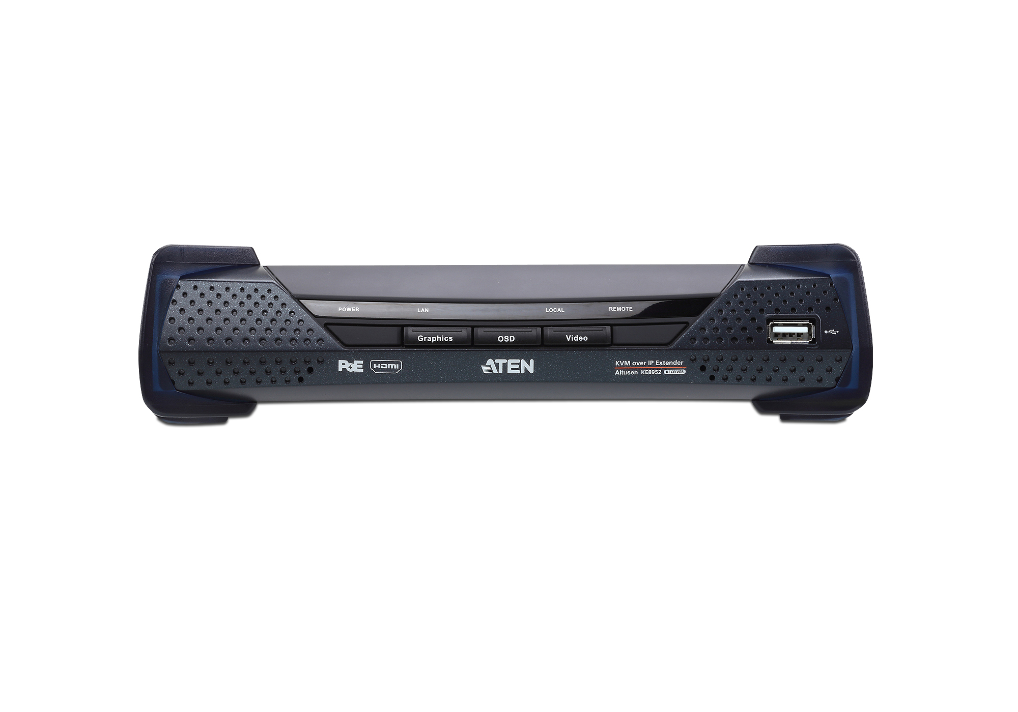 Aten Odbiornik 4K HDMI Single Display KVM over IP with PoE