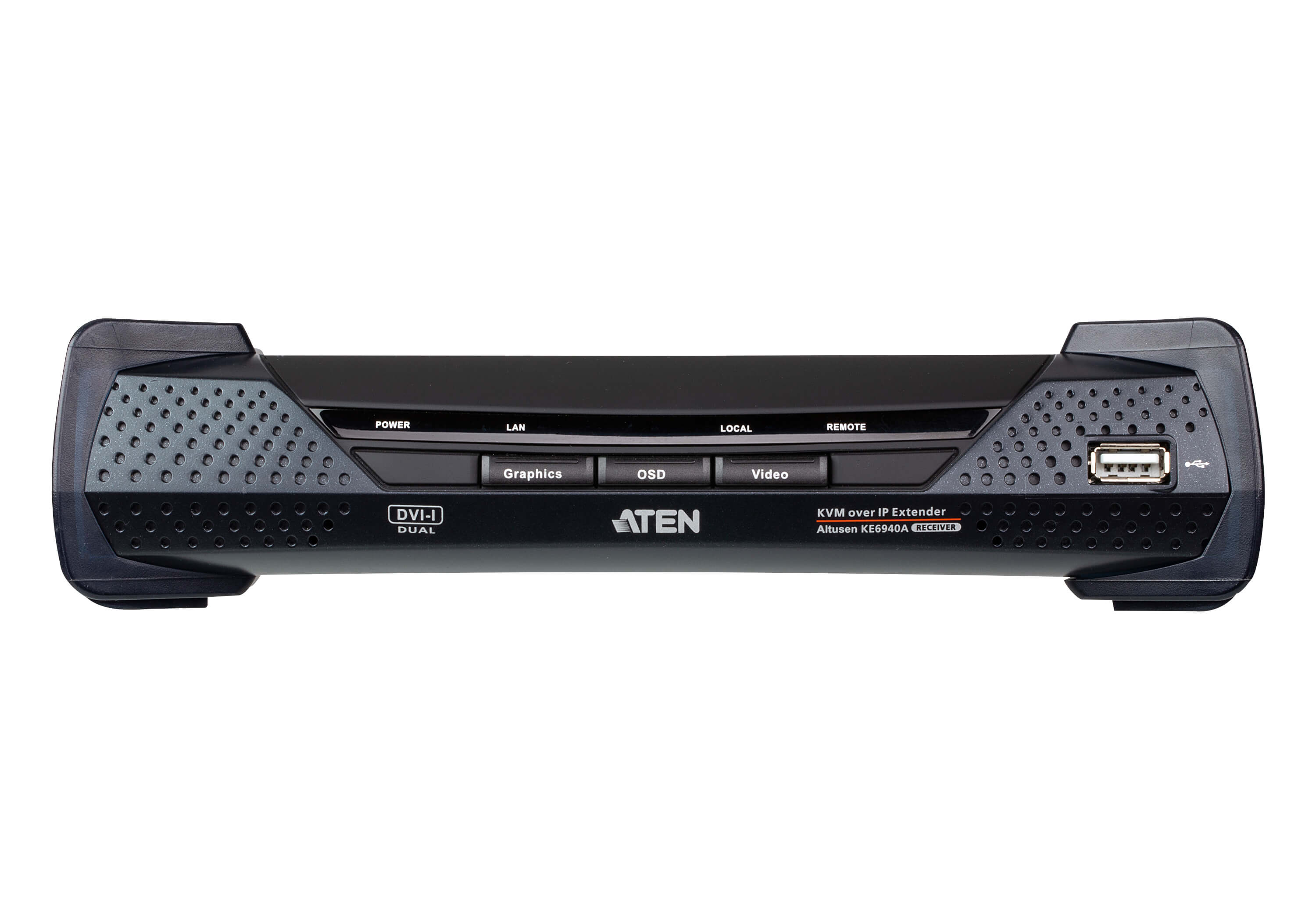 Aten Receiver KVM IP DVI Dual Disp.