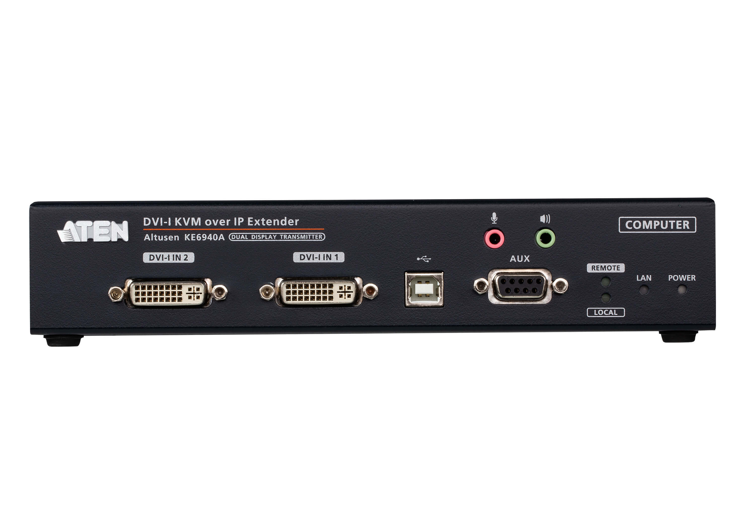 Aten Transmitter KVM IP DVI Dual Disp.
