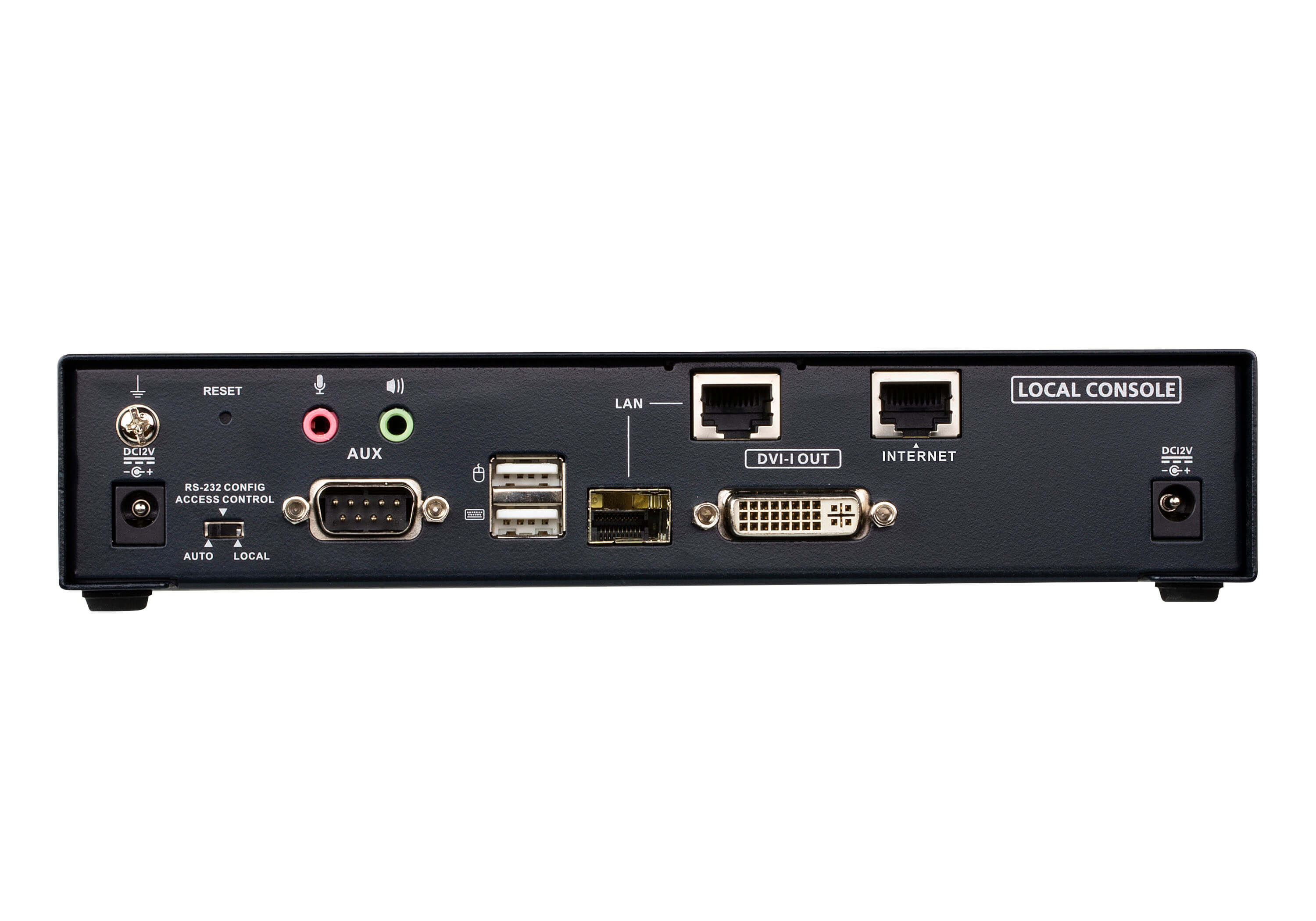Aten Pojedynczy nadajnik KVM over IP DVI-I z dostępem do Internetu