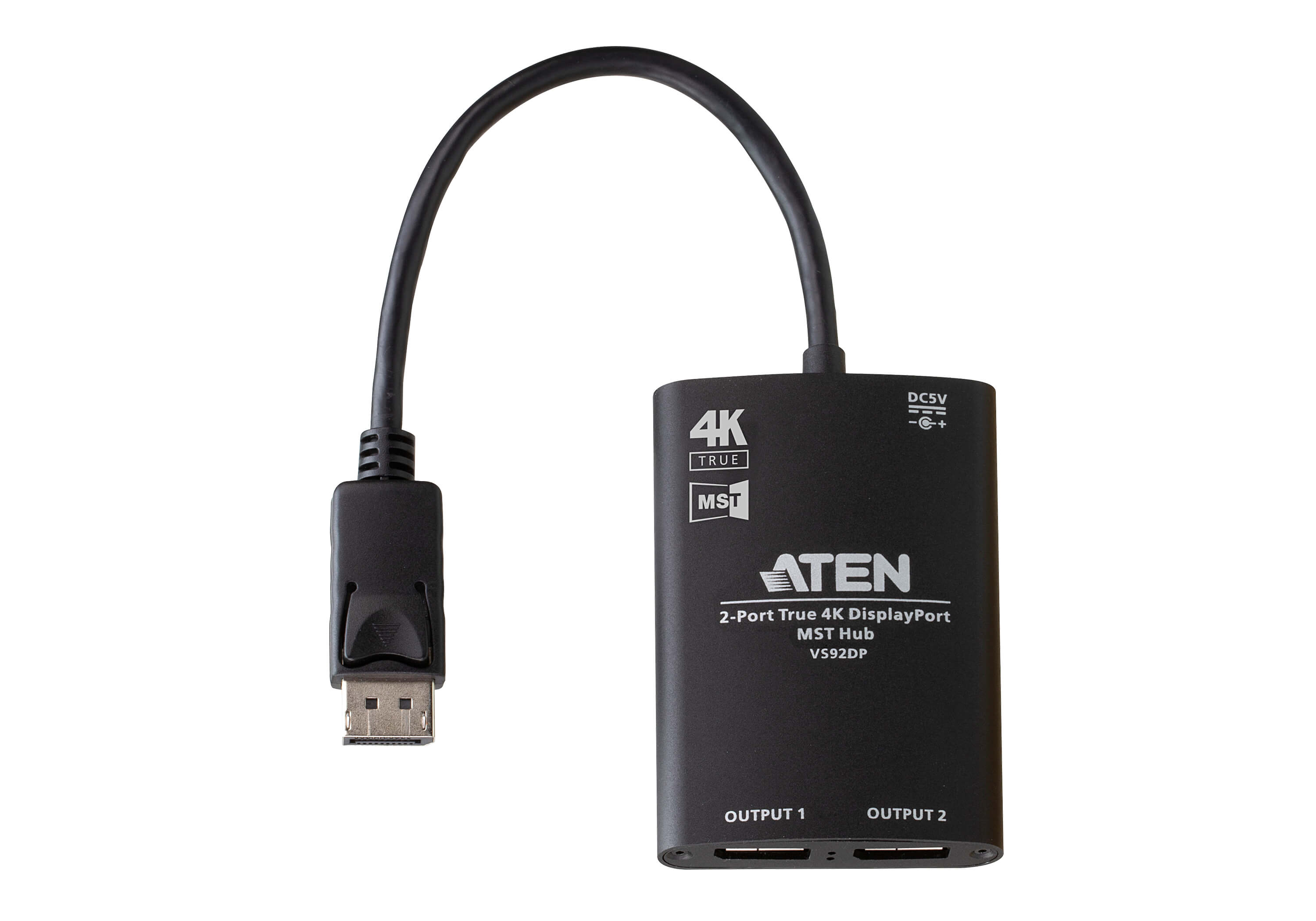 Aten 2-portowy spliter True 4K DisplayPort MST